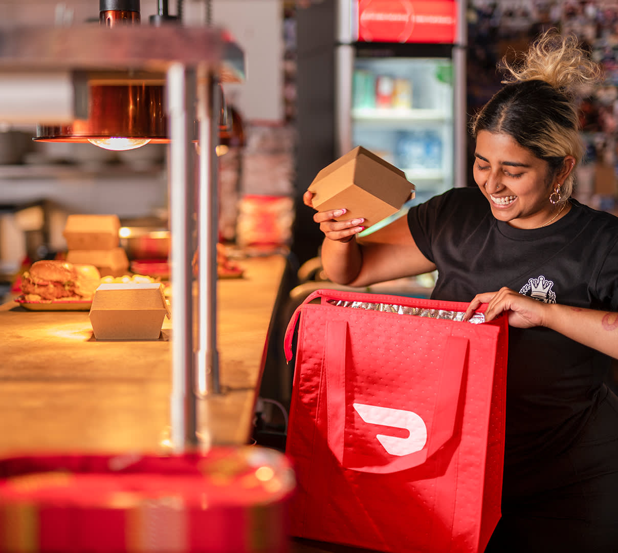 DoorDash customer testimonial card