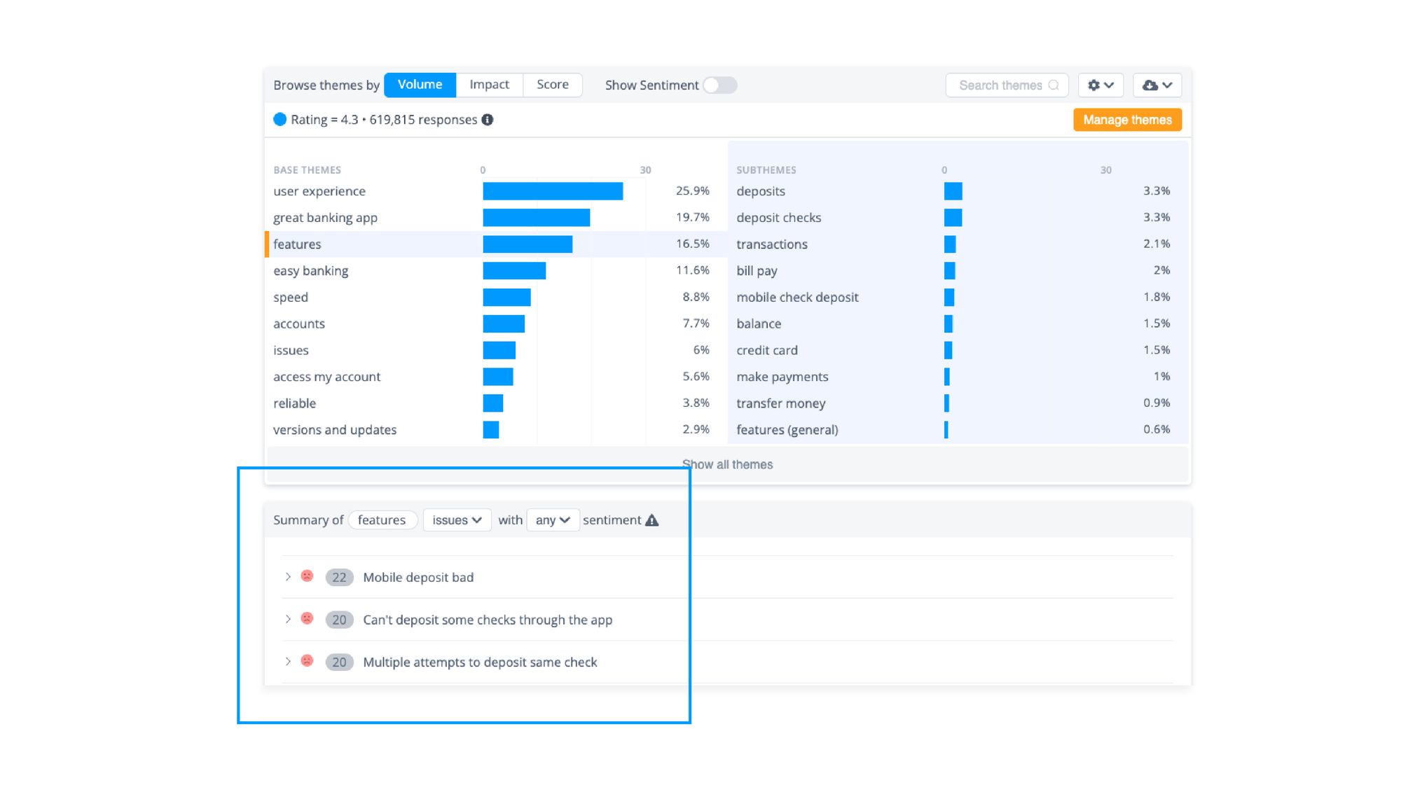 US banking apps reviews revealed that users’ most common need is mobile check deposit.