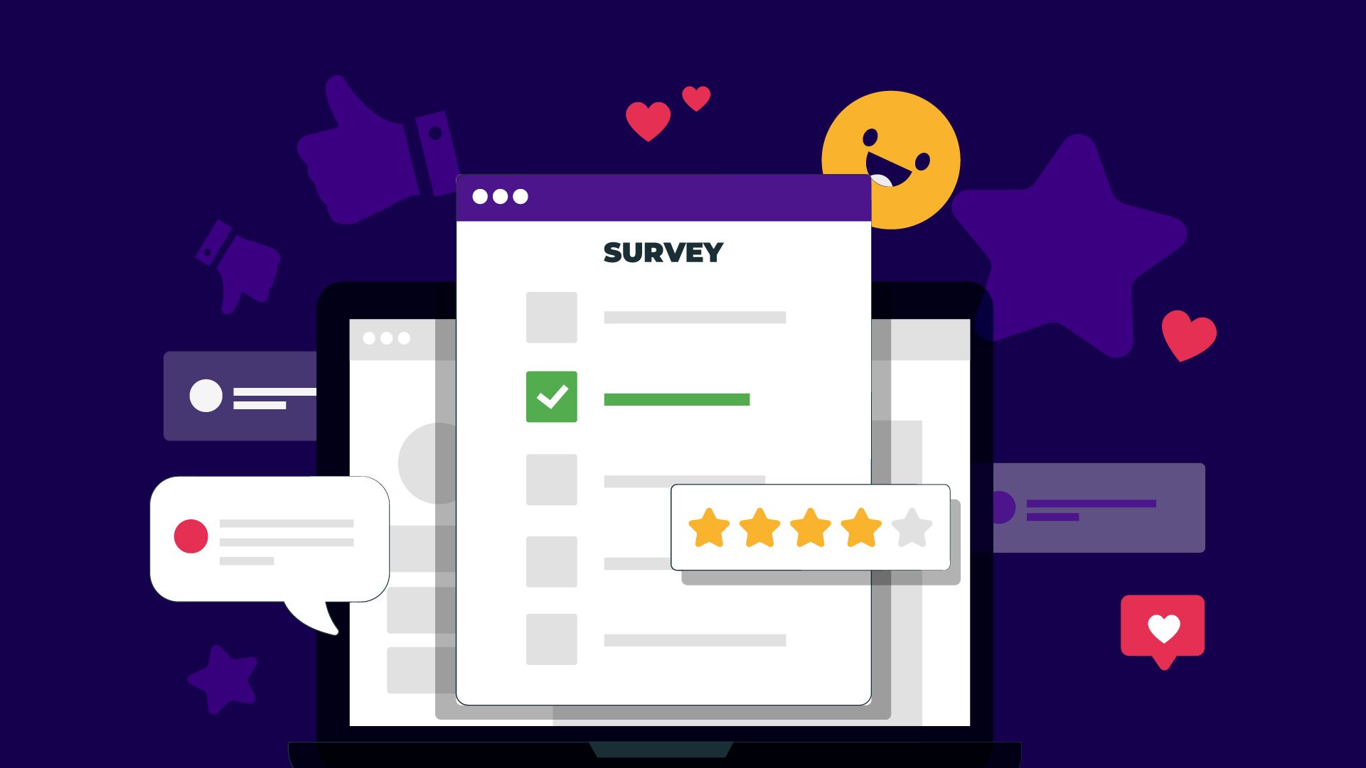 Surveys are a great way to collect Voice of Customer data.