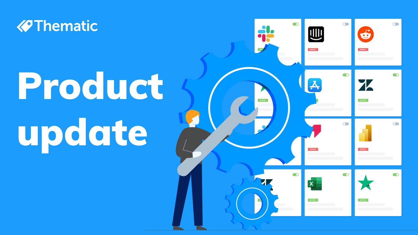 Product update cover image showing several data connections