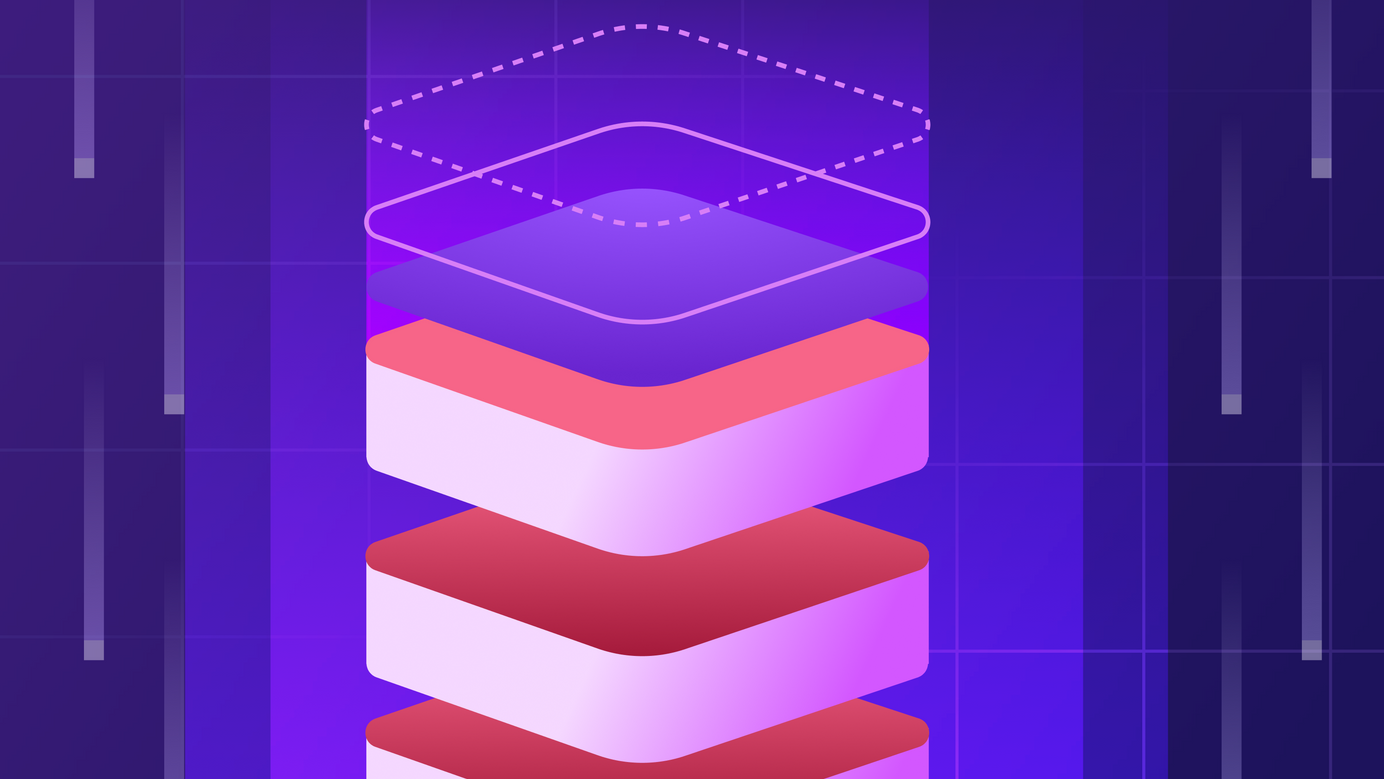 A visualization of a data stack.
