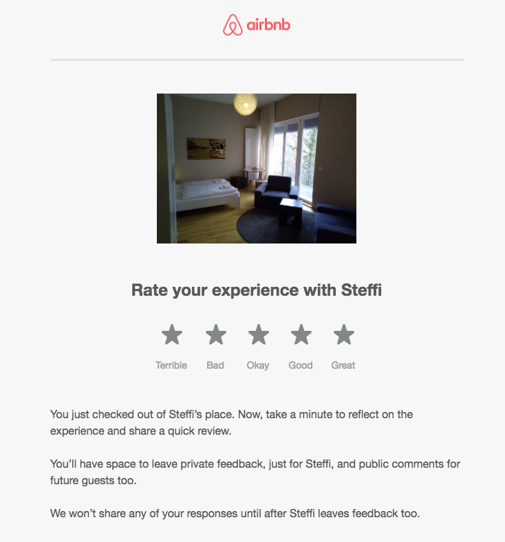 AirBnB Feedback 2